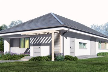  Projekt domu uA458 (WCB1612) - projekt domu parterowego - Zdjęcie 3