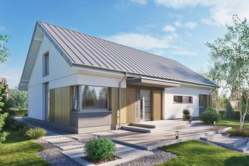  Projekt domu Domena 118 C1 (WRW1405) - projekt domu parterowego - Zdjęcie 1