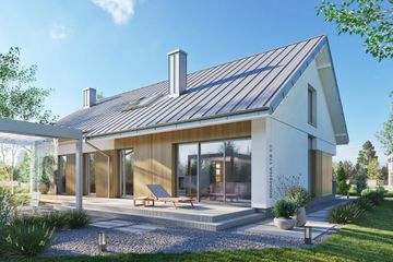  Projekt domu Domena 118 C1 (WRW1405) - projekt domu parterowego - Zdjęcie 4