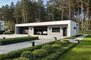  Projekt budynku gospodarczego BK-55 (WWC1064) - projekt budynku parterowego - Zdjęcie 1