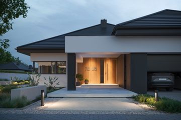  Projekt domu NewHouse 761 w2 (KRZ1131) - projekt domu parterowego - Zdjęcie 3