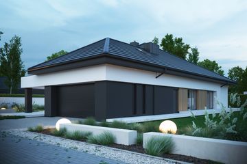  Projekt domu NewHouse 761 w2 (KRZ1131) - projekt domu parterowego - Zdjęcie 9