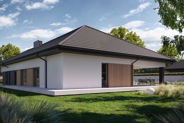  Projekt domu NewHouse 761 w2 (KRZ1131) - projekt domu parterowego - Zdjęcie 12