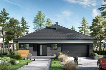  Projekt domu Adela Prima (1944) (KRD3078) - projekt domu parterowego - Zdjęcie 7