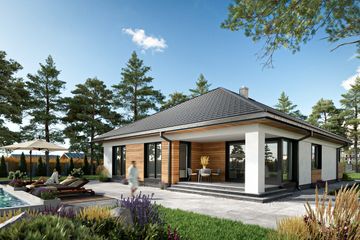  Projekt domu Adela Prima (1944) (KRD3078) - projekt domu parterowego - Zdjęcie 5