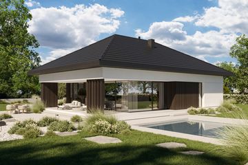  Projekt domu HomeKoncept 132 G2 (KRX1285) - projekt domu parterowego - Zdjęcie 12