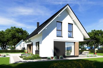  Projekt domu N49-G1 (KKG1038) - projekt domu parterowego z poddaszem - Zdjęcie 4