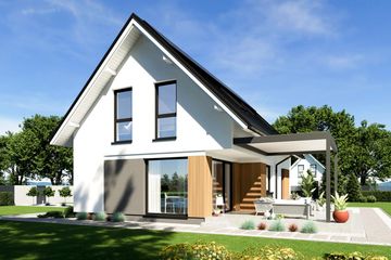  Projekt domu N49-G1 (KKG1038) - projekt domu parterowego z poddaszem - Zdjęcie 5