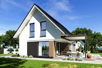  Projekt domu N49-G1 (KKG1038) - projekt domu parterowego z poddaszem - Zdjęcie 6