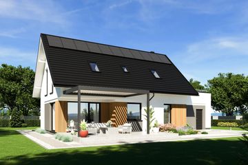  Projekt domu N49-G1 (KKG1038) - projekt domu parterowego z poddaszem - Zdjęcie 9