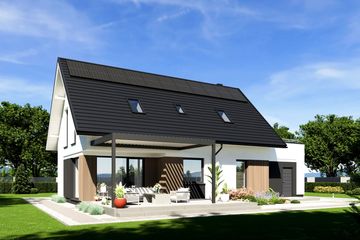  Projekt domu N49-G1 (KKG1038) - projekt domu parterowego z poddaszem - Zdjęcie 10