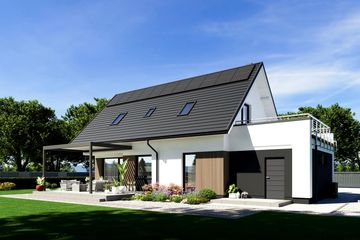  Projekt domu N49-G1 (KKG1038) - projekt domu parterowego z poddaszem - Zdjęcie 12