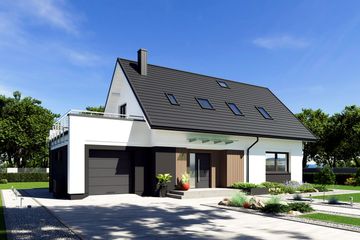  Projekt domu N49-G1 (KKG1038) - projekt domu parterowego z poddaszem - Zdjęcie 13