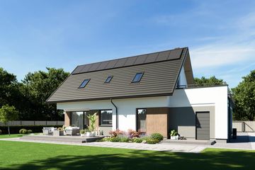  Projekt domu N49-G1 (KKG1038) - projekt domu parterowego z poddaszem - Zdjęcie 14