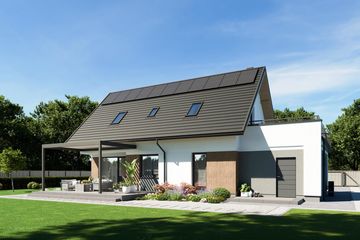  Projekt domu N49-G1 (KKG1038) - projekt domu parterowego z poddaszem - Zdjęcie 15