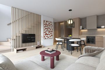  Projekt domu Nordic P70 2 (WAW1190) - projekt domu parterowego z poddaszem - Zdjęcie 7