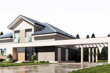  Projekt domu uA431 (WCB1616) - projekt domu parterowego z poddaszem - Zdjęcie 2