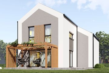  Projekt domu uA420 (WCB1614) - projekt domu z pełnym piętrem - Zdjęcie 3