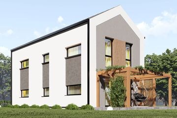  Projekt domu uA420 (WCB1614) - projekt domu z pełnym piętrem - Zdjęcie 4