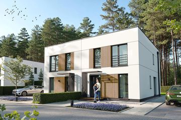  Projekt domu BK-19 wariant II (WWC1065) - projekt domu z pełnym piętrem - Zdjęcie 2