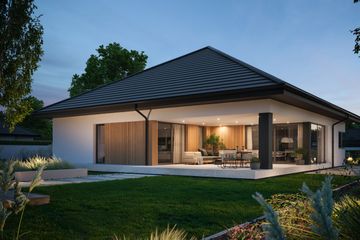  Projekt domu NewHouse 761 w3 (KRZ1132) - projekt domu parterowego - Zdjęcie 2