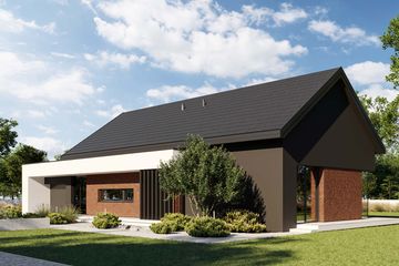  Projekt domu HomeKoncept 144 G1 (KRX1286) - projekt domu parterowego - Zdjęcie 6