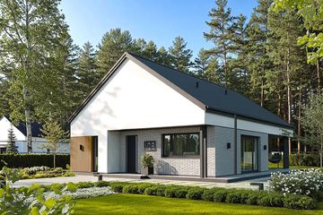  Projekt domu EG-108 (WWB1149) - projekt domu parterowego - Zdjęcie 3