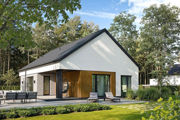  Projekt domu EG-108 (WWB1149) - projekt domu parterowego - Zdjęcie 2