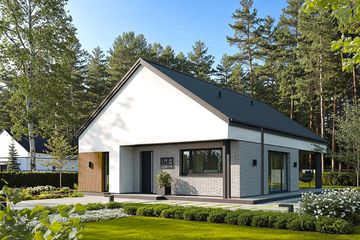  Projekt domu EG-108 wariant I (WWB1150) - projekt domu parterowego - Zdjęcie 3