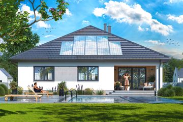  Projekt domu Tryton 7 (WOE1212) - projekt domu parterowego - Zdjęcie 4