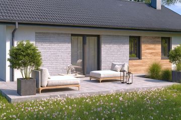  Projekt domu Parterowy klasyk (GDF1002) - projekt domu parterowego - Zdjęcie 3