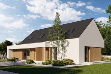  Projekt domu HomeKoncept 144 wariant 01 (KRX1287) - projekt domu parterowego - Zdjęcie 3