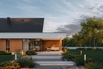  Projekt domu HomeKoncept 144 wariant 01 (KRX1287) - projekt domu parterowego - Zdjęcie 6