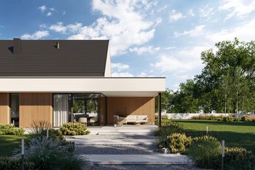  Projekt domu HomeKoncept 144 wariant 01 (KRX1287) - projekt domu parterowego - Zdjęcie 7