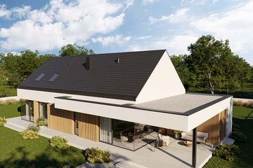  Projekt domu HomeKoncept 144 wariant 01 (KRX1287) - projekt domu parterowego - Zdjęcie 12