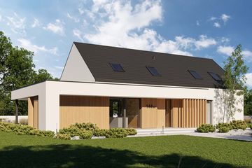  Projekt domu HomeKoncept 144 wariant 01 (KRX1287) - projekt domu parterowego - Zdjęcie 14