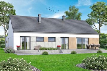  Projekt domu Mokka 18 modern plus 2 (WOF1258) - projekt domu parterowego - Zdjęcie 3