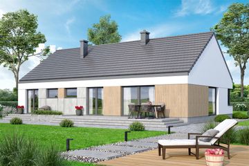  Projekt domu Mokka 18 modern plus 2 (WOF1258) - projekt domu parterowego - Zdjęcie 4