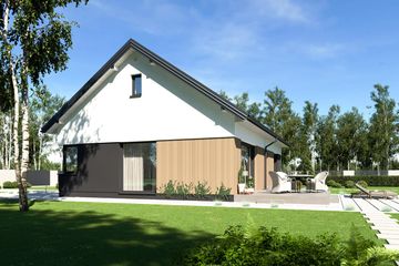  Projekt domu N44-BG (KKG1039) - projekt domu parterowego - Zdjęcie 2