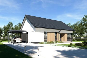  Projekt domu N44-BG (KKG1039) - projekt domu parterowego - Zdjęcie 7