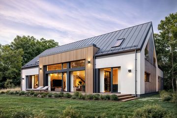  Projekt domu Kampinos (BSE1277) - projekt domu parterowego z poddaszem - Zdjęcie 3