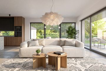 Projekt domu Malwa - parterowy dom o powierzchni 112,83 m², dach dwuspadowy - ujęcie 7