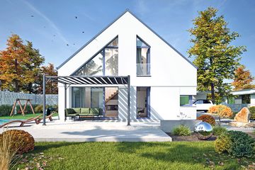  Projekt domu Lena bez garażu [B] (WRF2483) - projekt domu parterowego - Zdjęcie 3