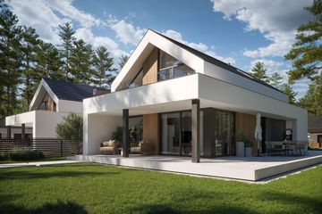  Projekt domu NewHouse 753 D G1 (KRZ1134) - projekt domu parterowego z poddaszem - Zdjęcie 8