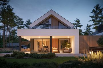  Projekt domu NewHouse 753 D G1 (KRZ1134) - projekt domu parterowego z poddaszem - Zdjęcie 9