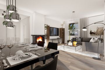  Projekt domu APS 214 ECO (LUA1662) - projekt domu parterowego z poddaszem - Zdjęcie 8