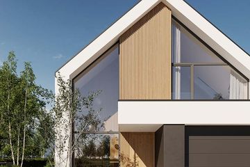  Projekt domu HomeKoncept 130 wariant 01 (KRX1289) - projekt domu parterowego z poddaszem - Zdjęcie 3