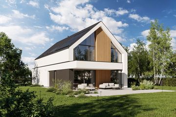  Projekt domu HomeKoncept 130 wariant 01 (KRX1289) - projekt domu parterowego z poddaszem - Zdjęcie 5