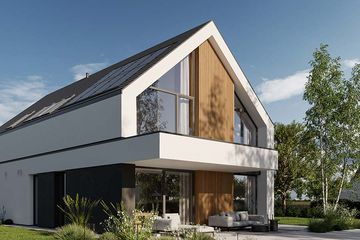  Projekt domu HomeKoncept 130 wariant 01 (KRX1289) - projekt domu parterowego z poddaszem - Zdjęcie 8