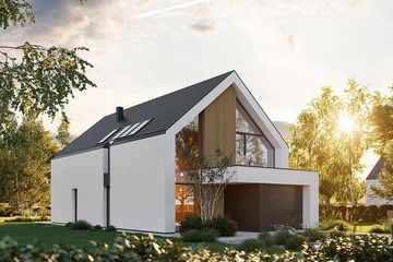  Projekt domu HomeKoncept 130 wariant 01 (KRX1289) - projekt domu parterowego z poddaszem - Zdjęcie 15